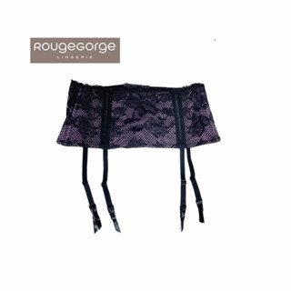 Rouge Gorge(รูจ จอร์จ) แบรนด์ดังจากฝรั่งเศส Garter belt การ์เตอร์สายรัดถุงน่องสุดเซ็กซี่ สายปรับความยาวได้ ตะขอ 3 ระดับ