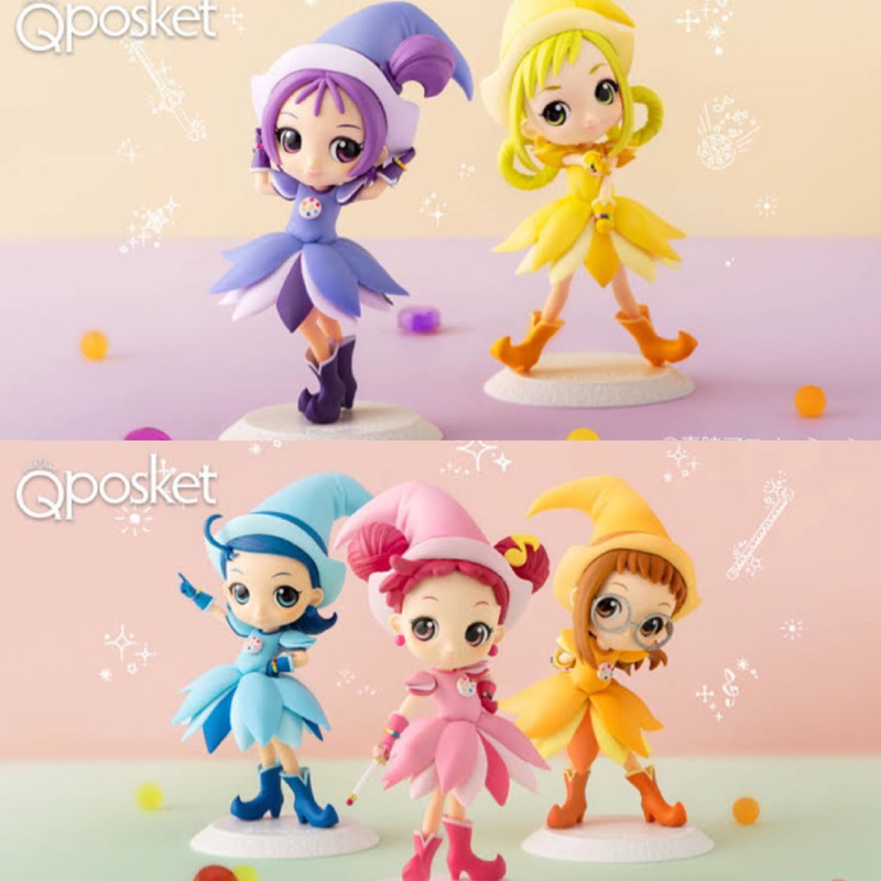 🧡ไลฟ์มีโค้ดลด🧡 มือ 1 แมวทอง Q Posket Qposket Ojamajo Doremi (Magical Doremi) DOREMI HARUKAZE Onpu Se