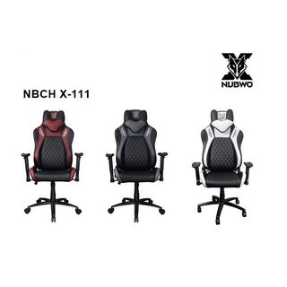 เก้าอี้นั่งเล่นเกม Nubwo NBCH X111 Gaming Chair เบาะนุ่มนั่งสบาย  มี4สีให้เลือก