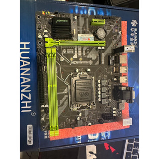 HUANANZHI H61 PLUS M.2 Motherboard M-ATX DDR31600MHz 16GB VGA HDMI-Compatible ประกัน 1ปี