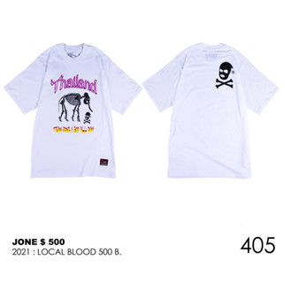 JONE$500 LOCAL BLOOD - 405 WHITE