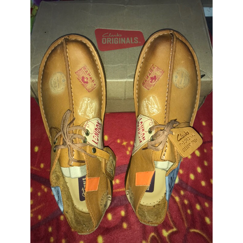 CLARKS ORIGINALS 100% genuine product DESIGN STREK TRAVEL TREK LIMITED EDITION "BANKROBBER" 13255