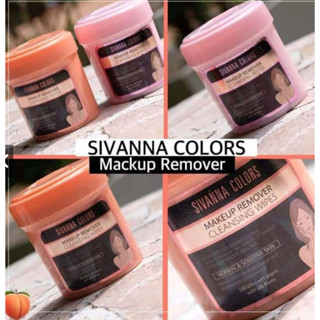 SIVANNA COLORS MAKEUP REMOVER CLEANSING WIPES : HF778