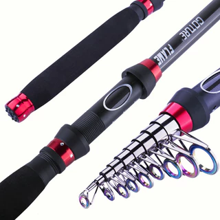 GOTURE FLAME คันเบ็ดตกปลา น้ำเค็ม ยืดสไลด์ ขนาดพกพา 1.8M/2.1M/2.4M/2.7M/3.0M นำเข้า ของแท้ จัดส่งจากไทย