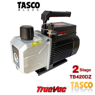 TASCO BLACK TB420DZ  New 2CFM Vacuum Pump  แวคคั่มปั๊ม ปั๊มสูญญากาศ แบบ 2 stage