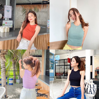 💎Pailin-P💎 เสื้อกล้ามแขนกุด ผ้าคอตตอน รหัสA03