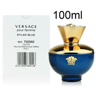 Versace Pour Femme Dylan Blue EDP 100 ml.  กล่อง Tester