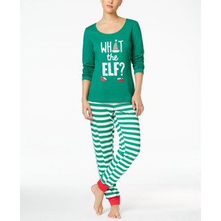 🍭Holiday5 : Holiday green sleepwear ชุดนอนผ้าคอตตอนเนื้อนิ่ม ลายน่ารักๆ ใส่สบายค่า