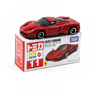 TAKARA TOMY TOMICA 1/62 FERRARI ENZO RED BOX NO.11 DIECAST SCALE MODEL CAR