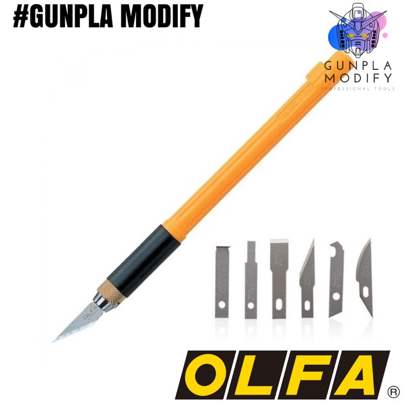 OLFA คัตเตอร์ Artknife มืออาชีพ รุ่น AK-4 พร้อมใบมีด 4 ใบ