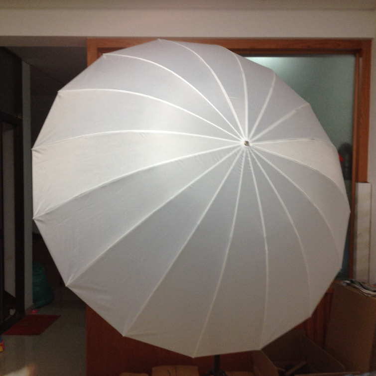 ร่มสะท้อนสำหรับไฟสตูดิโอ/ร่มกระจายแสง ขนาด 180 cm (สีดำ-เงิน) Photography Reflector Umbrella Studio Reflector 180cm