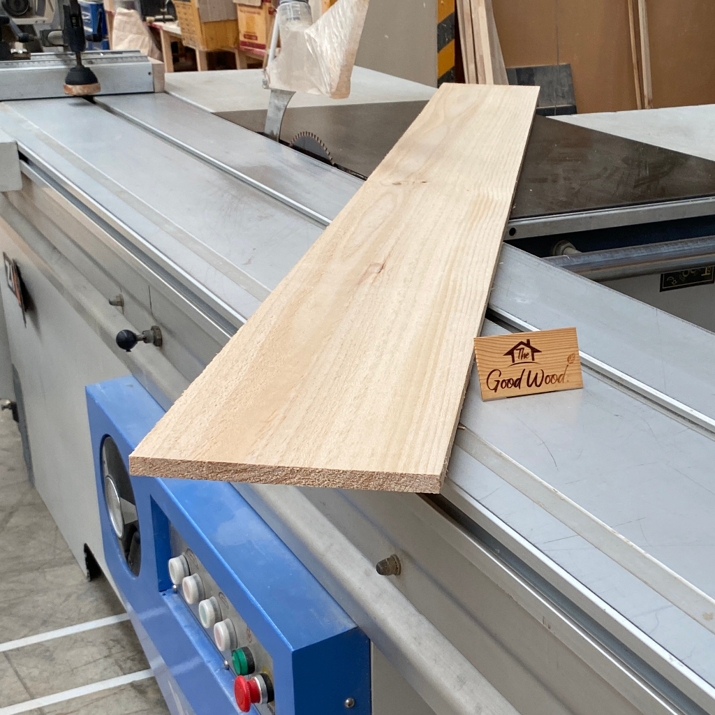 ไม้ระแนง ไม้สนขาว 3/4'' x 4-6'' (2cm.x2.8cm.ยาว50/100cm.) 1มัด 10 เส้น ไม้สนนอก ไม้แปรรูป ไม้จริง Pi