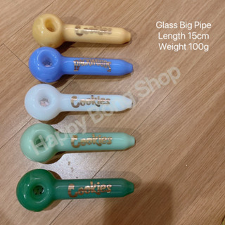 พร้อมส่ง Glass Pipe Cookies Backwoods Big size pipe ไซส์เท่าฝ่ามือ หนัก