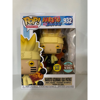 Funko Pop Naruto Uzumaki (Six Paths) เรืองแสง Naruto Shippuden Glow In The Dark Exclusive 932