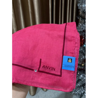 ส่งฟรี❗️ผ้าพันคอแบรนด์ Lanvin ของแท้🇯🇵