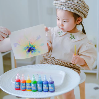 Jarmelo (Joan Miro) เซ็ตศิลปะระบายสีบนผิวน้ำ Marbling Paint Kit ของเล่นเด็ก 2-3 ขวบขึ้นไป