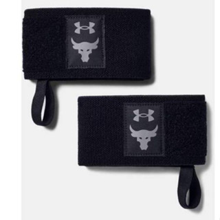 สายรัดข้อมือ Under Armour Project Rock Unisex Wristband สายรัดข้อมือ UA เซฟข้อมือ เล่นเวท ยกน้ำหนัก สินค้าแท้ 100%