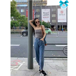 yanim6789 เสื้อครอปสายเดี่ยว ครอปท็อป สายเดี่ยว เนื้อผ้าคัตตอน สายคาเฟ่ สายฝอ