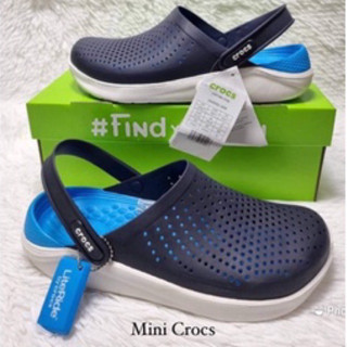 ร้องเท้าแตะแบบสวม Crocs LR ใส่ได้ทั้งผู้หญิงแตะผู้ชายนิ่มสบายไม่เจ็บเท้าเหมาะสำหรับใส่ในทุกที่ ทุกเวลา