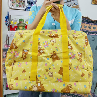 🌟มือสอง🌟กระเป๋าใส่เสื้อผ้า กระเป๋าเดินทาง คุมะ ริลัคคุมะ rilakkuma