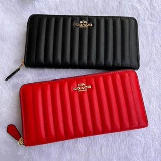 กระเป๋าสตางค์หนังนิ่ม Coach 2855 Long Wallet