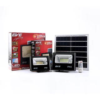 EVE โคมฟลัดไลท์ โซล่าเซลล์ แอลอีดี พลังงานแสงอาทิตย์ รุ่น DAWN โคมกันน้ำ IP65 ขนาด 10W 40W 60W 100W 200W 300W