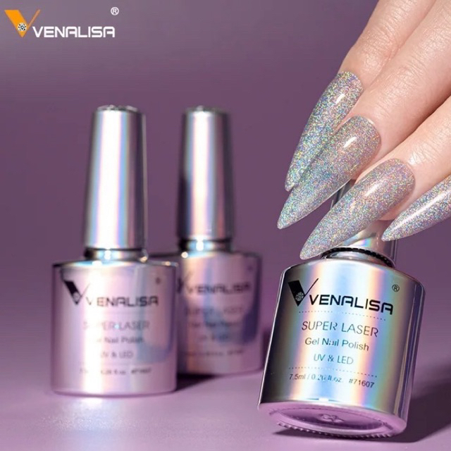 Venalisa Nail Gel Polish Laser glitter