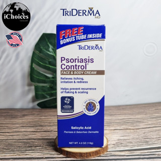 [TriDERMA] Psoriasis Control Face &amp; Body Cream for Relieves Itching, Irritation &amp; Redness 119g ครีมทาผิวหน้า และผิวกาย