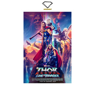 💎Intelligent | โปสเตอร์ Thor | ขนาด 23.5x34.5 นิ้ว | x 1 แผ่น อเวนเจอร์ส โปสเตอร์หนัง โปสเตอร์marvel thor