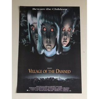 Handbill (แฮนด์บิลล์) หนัง “Village of the Damned”  ใบปิดไทย จากค่ายหนัง/โรงหนัง ราคา 149 บาท