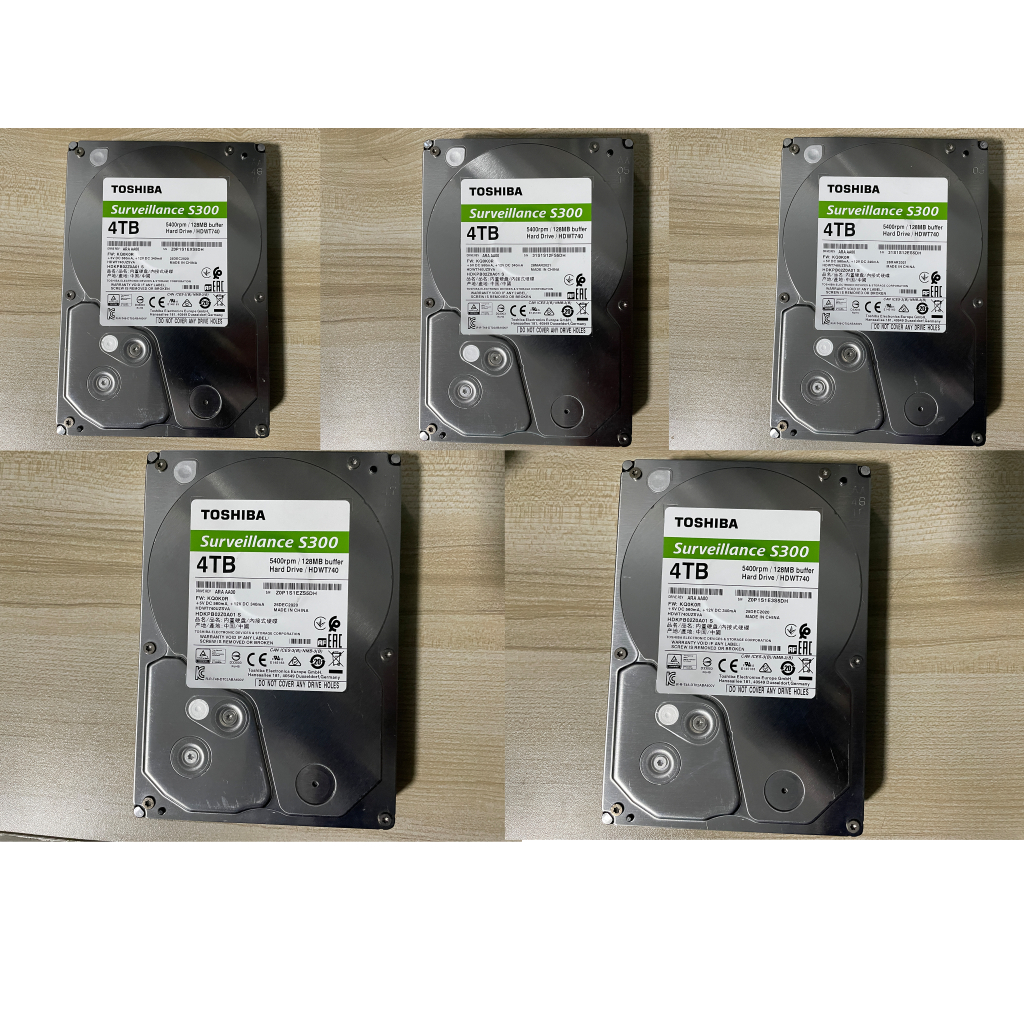 HDD Toshiba For PC and CCTV Surveillance S300 4TB