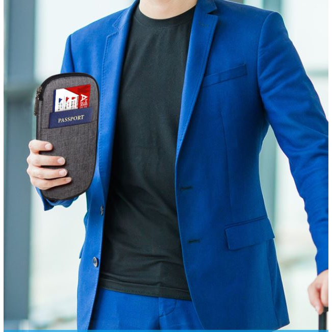 SH กระเป๋าใส่พาสปอร์ต กระเป๋าใส่เอกสารการเดินทาง รุ่น WLP-7302 (W4-019) PASS ราคาไม่แพง จากร้านSmart Choices