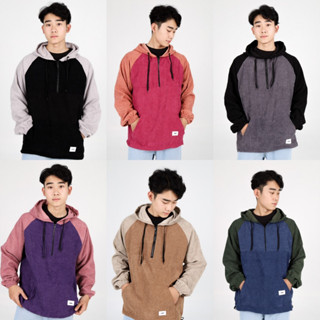 LOOKER Hoodie Corduroy เสื้อฮู้ดดี้ลูกฟูกซิปอกสุดเท่