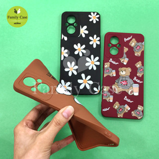 Oppo A3s A5/2020 A15 A16 A16K  A17 เคสมือถือนิ่ม TPU กันเลนส์กล้องนูนลายการ์ตูน