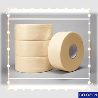 #CC88B Jumbo roll tissue (wood) 12 ม้วน/ลัง กระดาษชำระม้วนใหญ่ กระดาษทิชชู่ม้วนใหญ่ สีไม้