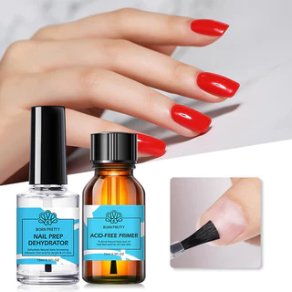 BORN PRETTY NAIL PREP DEHYDRATOR & NAIL PRIMER ไพรเมอร์เล็บ กันเชื้อราเล็บ กันชื้นเล็บ สีติดทน ช่วยยึดเล็บได้ดี