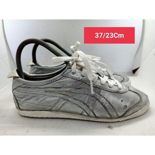 Onitsuka Tiger Size 37 ยาว 23 Cm รองเท้ามือสอง ผ้าใบ แฟชั่น ทำงาน ลำลอง เดิน  เที่ยว วิ่ง ออกกำลังกาย เกรด A+(P2)