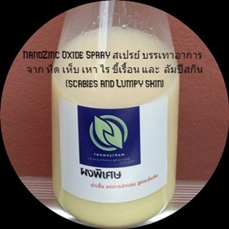 ์NanoZincOxide Spray สเปรย์ เกิดจากจาก หิด เห็บ เหา ไร โรคขี้เรื้อน และโรคลัมปีสกิน (scabies and Lumpy skin)
