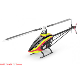 MIKADO LOGO 700 VTX 697-KIT with VTX Carbon Rotor Blades 697 mm and Rotor Blades 105 mm