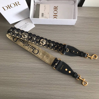 Dior shoulder strap(Ori) 📌size 95x5 cm 📌สินค้าจริงตามรูป งานสวยงาม หนังแท้