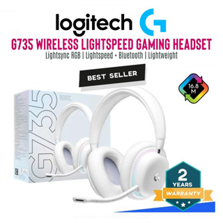 ⚡️หูฟังเกมมิ่งไร้สาย⚡️ Logitech G735 Wireless Gaming Headset LIGHTSYNC RGB Lighting