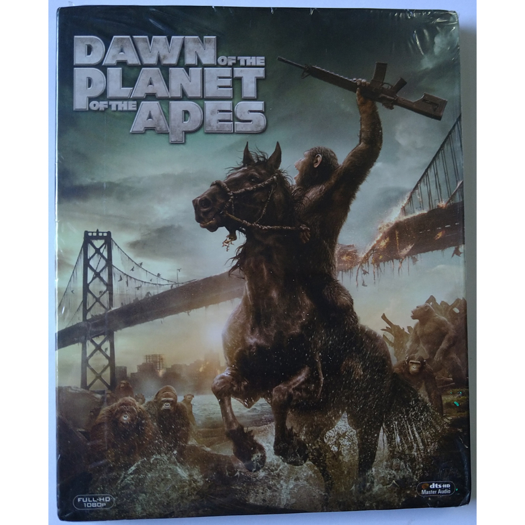 Dawn of the planet of the apes รุ่งอรุณแห่งพิภพวานร Blu ray