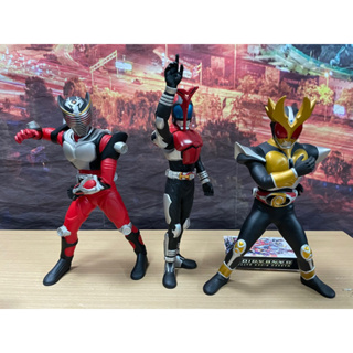 โมเดล มาสไรเดอร์ kamen rider Agito Ryuki Big soft vinyl Bandai 10th anniversary สินค้ามือ1/2