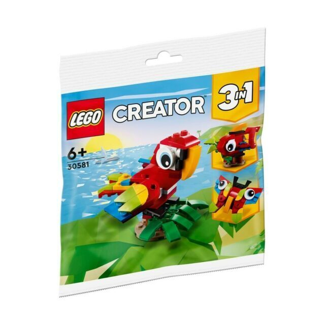 LEGO Creator Tropical Parrot 3-in-1 Polybag Set 30581