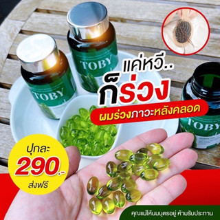 ✅ ส่งฟรี ✅ TOBY HORSETAIL โทบี้ ฮอร์สเทล วิตามินบำรุงผม วิตามินบำรุงเส้นผม อาหารเสริมบำรุงผม