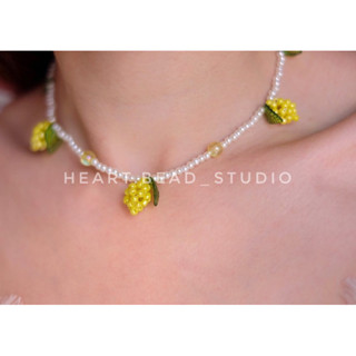 [HEART.BEAD] Lemini 🍋 สร้อยโชคเกอร์ลูกปัด y2k