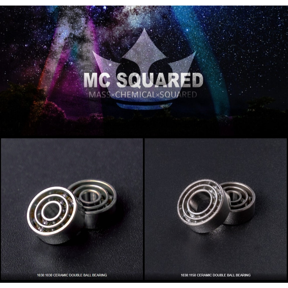 MC SQUARED Ceramic double ball bearing for Reel ลูกปืน 2 ชั้นจากค่ายแต่ง MC SQUARED นำเข้าจากประเทศญี่ปุ่น