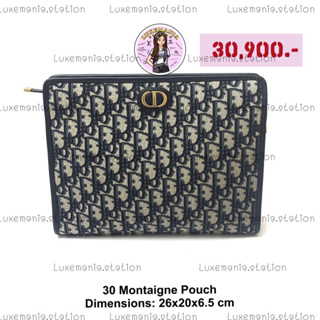 👜: New!! Dior 30 Montaigne Pouch‼️ก่อนกดสั่งรบกวนทักมาเช็คสต๊อคก่อนนะคะ‼️