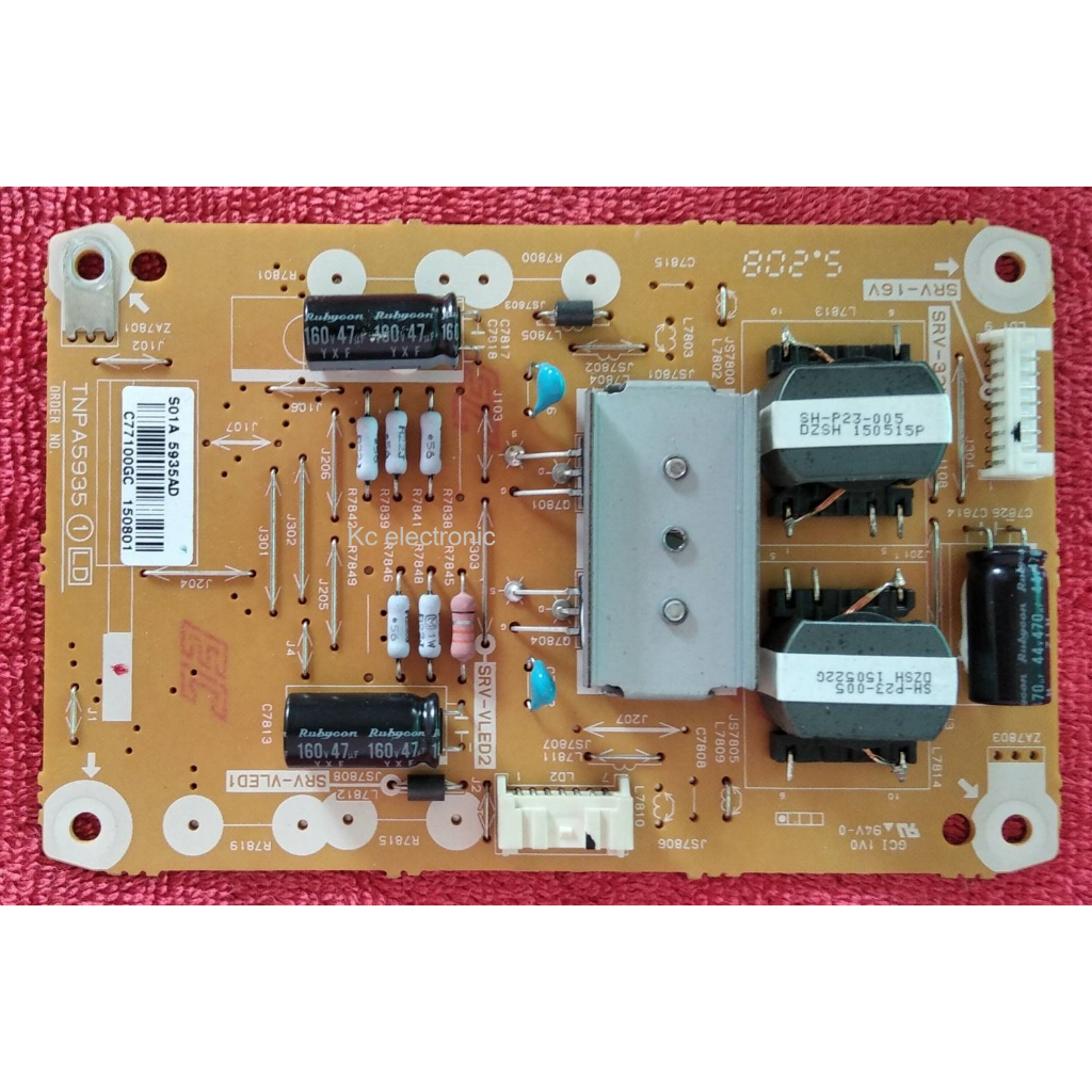 TNP A5935 TH-42AS610T Panasonic 42"