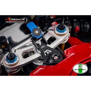 Evotech ขายึดโทรศัพท์ ใช้กับ Quad lock สำหรับ Panigale ทุกรุ่น 899 959 1199 v4 v2 ขาจับโทรศัพท์ quadlock